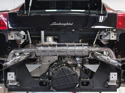 Lamborghini Gallardo Abgasanlage | © HS Motorsport