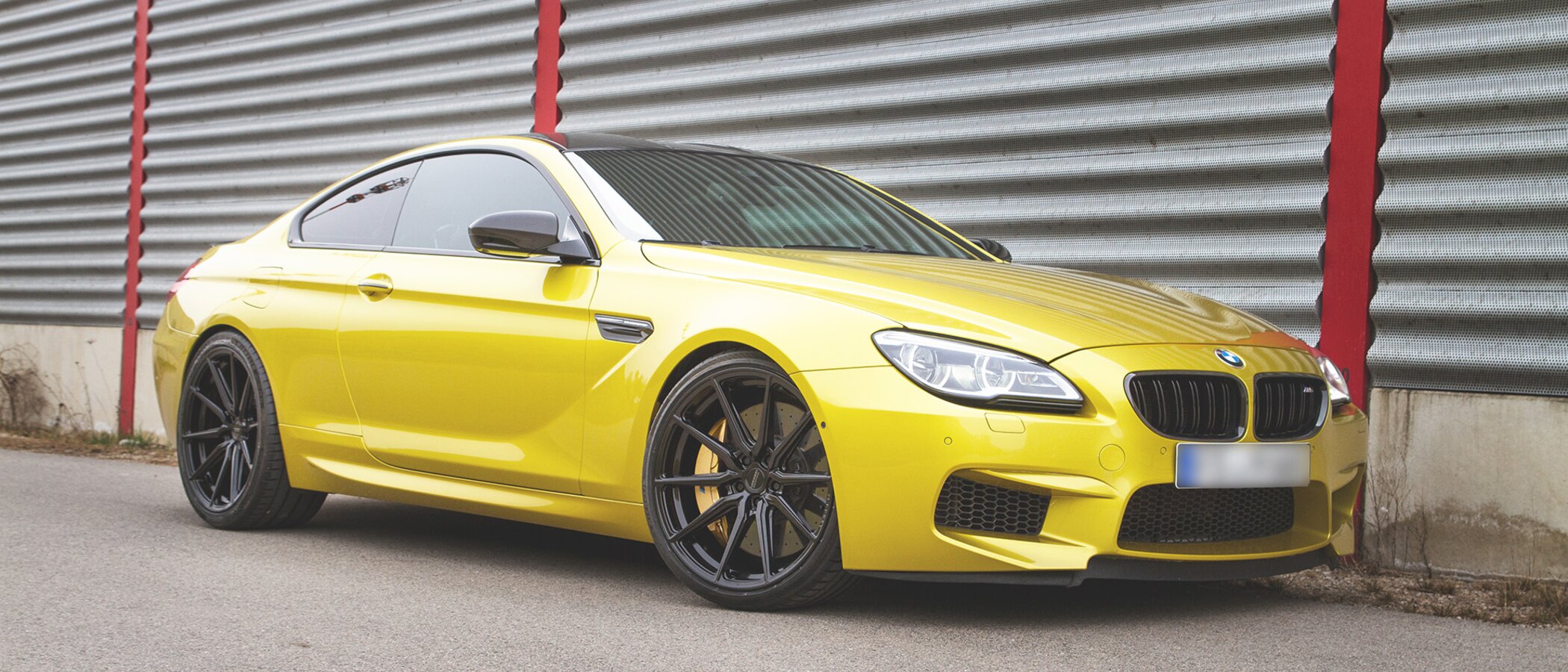 BMW M6 mit vossen Wheels